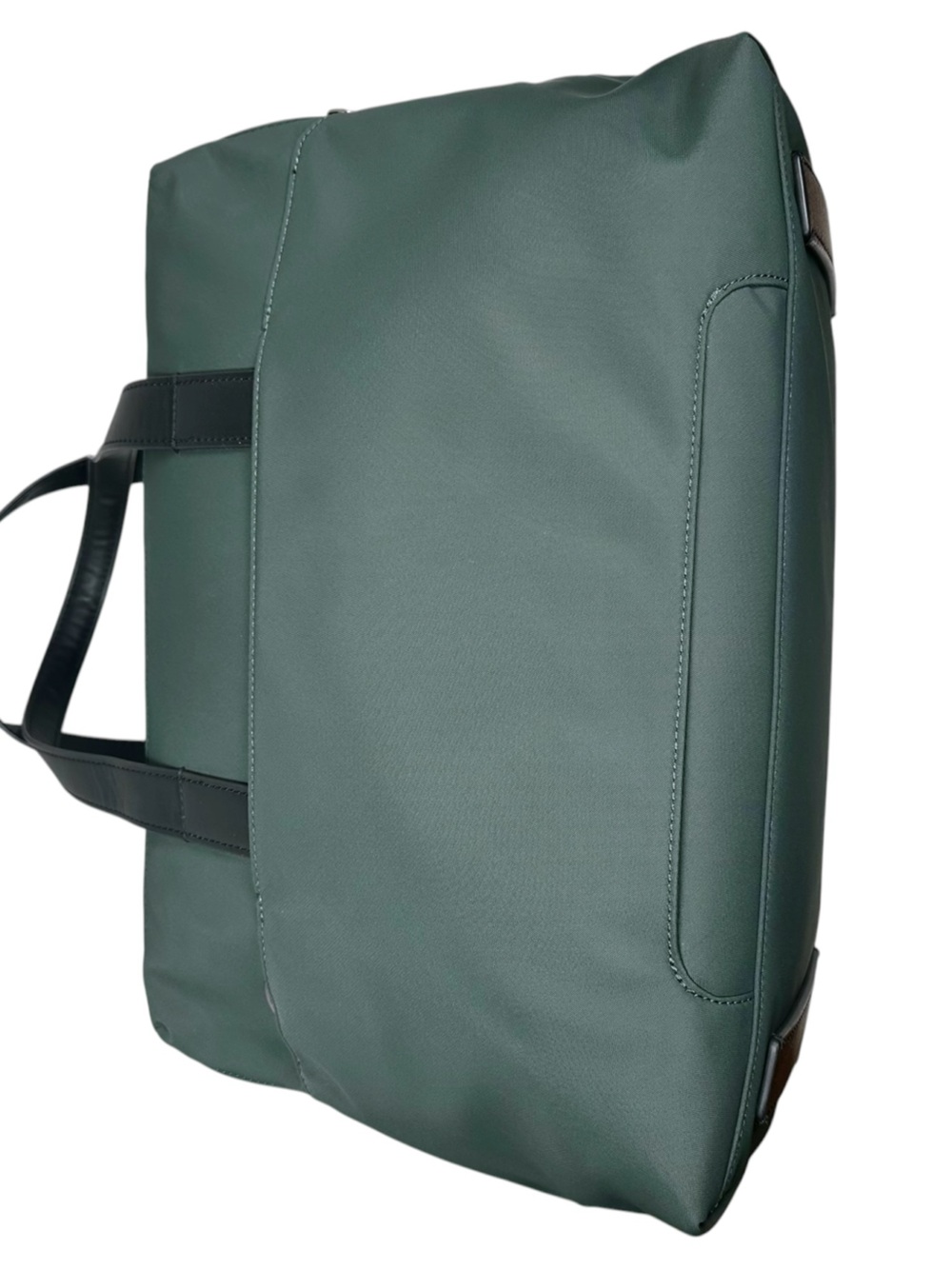 AWAY Everywhere Bag Forest Green Duffel Black Handles Travel Luggage Work Gym - Picture 11 of 14